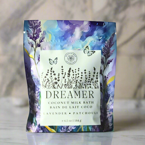 Dreamer Coconut Milk Bath Sachet | Lavender Patchouli