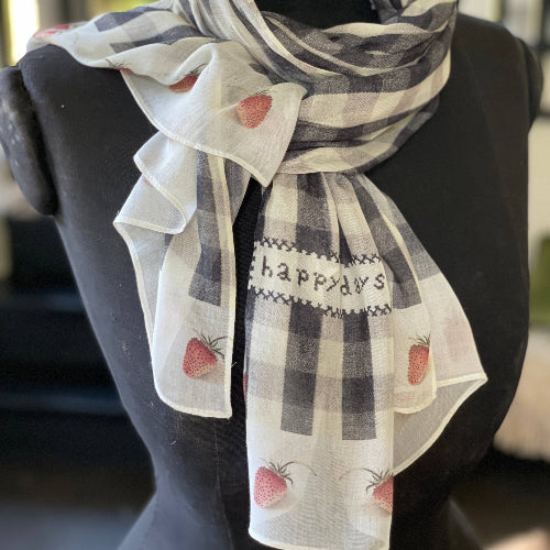 Artistic Scarf, Happy Days