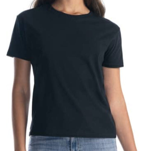 Ladies S/S Tee in Black