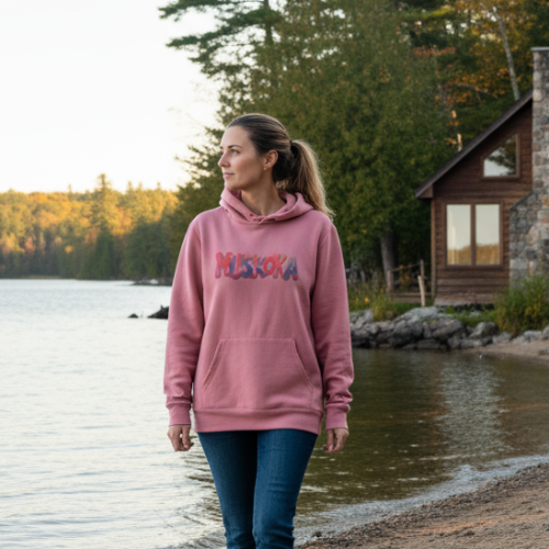 Muskoka Dusty Rose Hoodie