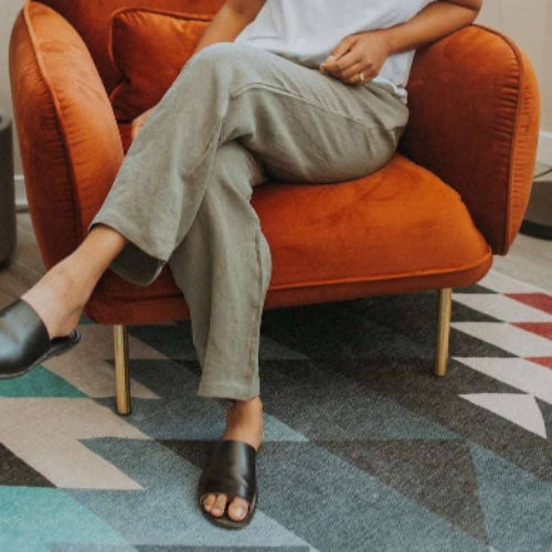 SALE Linen Pant in Olive