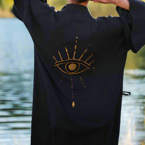 SALE Evil Eye Turkish Robe