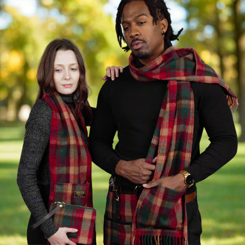 Pocket Scarf, Dark Maple