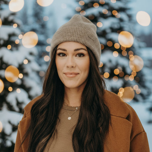 Cashmere Unisex Beanie, Assorted Colours