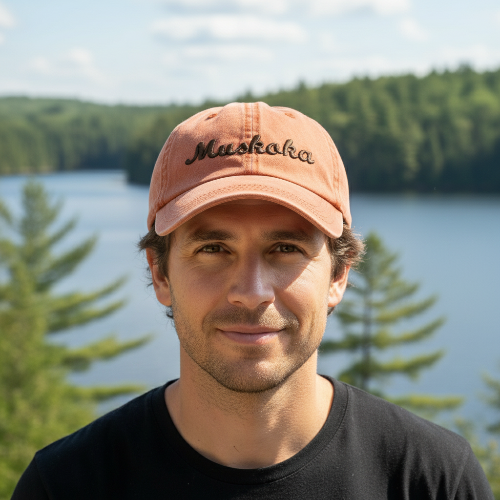 Muskoka Vintage Dad Cap, Assorted Colours
