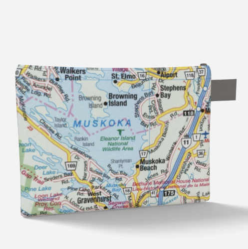 Muskoka Map Carryall