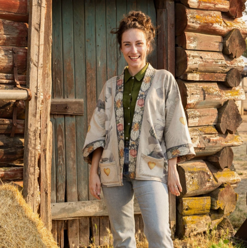 Cozy Cottage Jacket "Take My Hand"