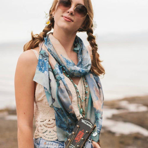 Artistic Scarf, Peace Out