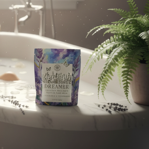 Dreamer Coconut Milk Bath Sachet | Lavender Patchouli