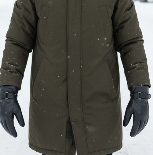 Mens Lambskin Gloves / Black