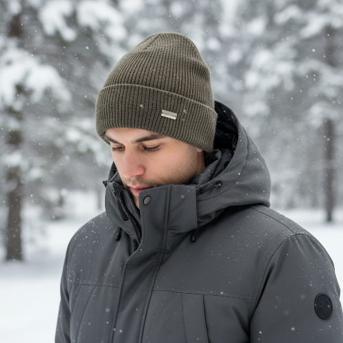 Cashmere Unisex Beanie, Assorted Colours