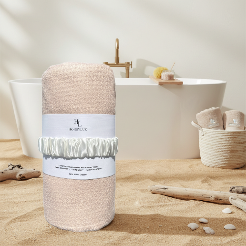 Beach/Bath Towel - Nude